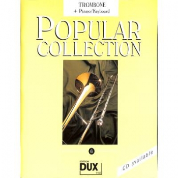 DUX Popular Collection 6 Posaune+Klavier