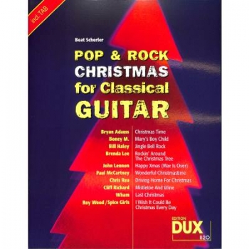 DUX Pop & Rock Christmas for Classical Guitar