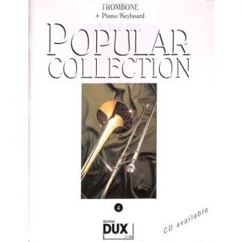 DUX Popular Collection 4 Posaune+Klavier