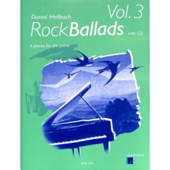 Daniel Hellbach: ROCK BALLADS 3 - 6 Klavierstücke