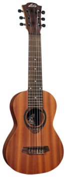 LAG Minigitarre, Mahagoni, ohne Palisander