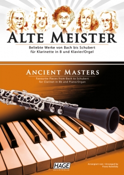 Alte Meister für Klarinette in B und Klavier/Orgel