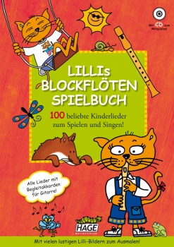 Lillis Blockflöten Spielbuch (mit CD)