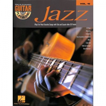 Jazz (+CD) : Guitar Playalong Vol.16 Songbook Guitar/Tab