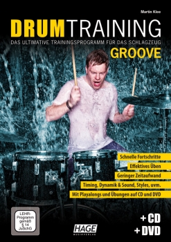 Drum Training Groove (mit CD und DVD)