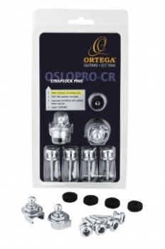 Ortega Strap Lock Pin Pro, Chrom