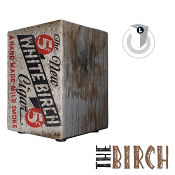 VOLT Cajon "The Birch" Set inkl. Cajon-Basics Heft + Seatpad