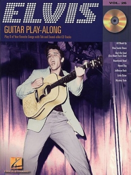 Elvis Presley (+CD) : Guitar Playalong Vol.26 Songbook Vocal/Guitar/Tab