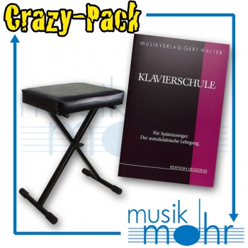 Musik Mohr Crazy-Pack CP13 Keyboardbank Mod. 1 + Klavierschule Gert Walter
