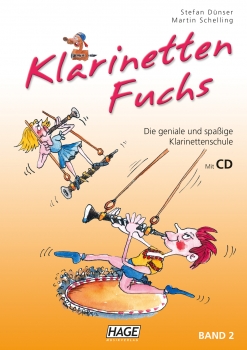Hage Klarinetten Fuchs Band 2 (mit CD)