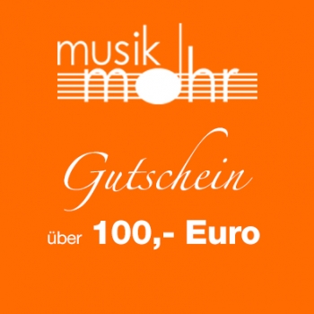 Musik Mohr Geschenkgutschein 100 Euro