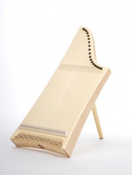Veeh-Harfe Basis 11000 , 18 Saiten h-e``, Natur mit Aufstellfuß