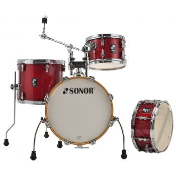 Sonor AQX 16" Red Moon Sparkle Jungle Shell Set