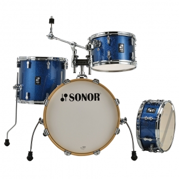Sonor AQX 18" Blue Ocean Sparkle Jazz Shell Set
