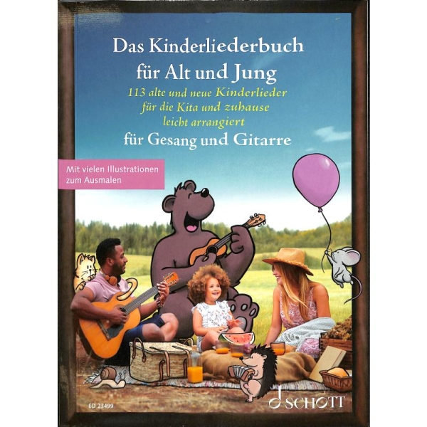 Das Kinderliederbuch für Alt und Jung für Gitarre