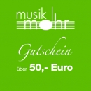 Musik Mohr Geschenkgutschein 50 Euro