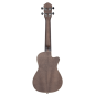 Preview: Ortega RUCOAL-CE-L Coal Black Konzert mit Tonabnehmer Ukulele Lefthand !!!