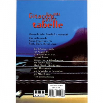 Preview: AMA Die AMA-Gitarren-Grifftabelle (dt.)