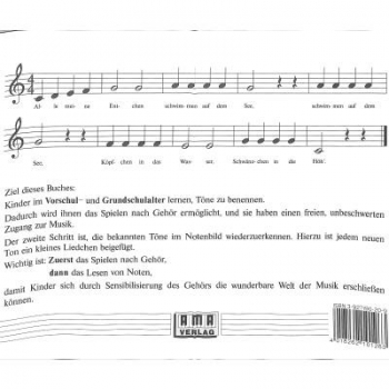 AMA Die kunterbunte Tonleiter auf dem Klavier