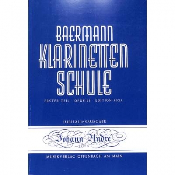 Klarinettenschule - theoretischer Teil Carl Baermann