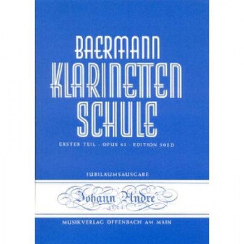 Klavierbegleitung zur Klarinettenschule von Carl Baermann