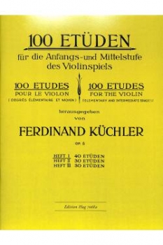 100 Etüden 1 Violine Küchler