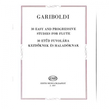 30 leichte und fortgeschrittene Studien Gariboldi
