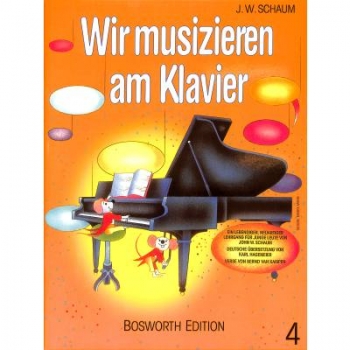 Wir musizieren am Klavier 4 Schaum