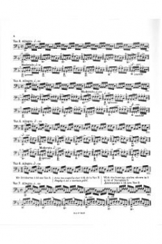 Preview: Bogentechnik op 2/4 Cello, Sevcik