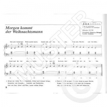 Preview: DUX Weihnachtslieder Keyboard