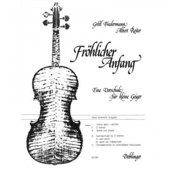 Fröhlicher Anfang 1 Violinschule