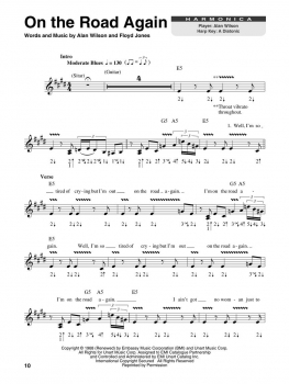 Blues/Rock Harmonica Play-Along Volume 3