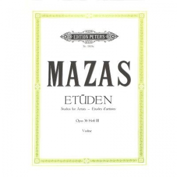 Etüden 3 op 36 Mazas