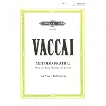 Metodo Practico, Vaccai (tiefe Stimme)