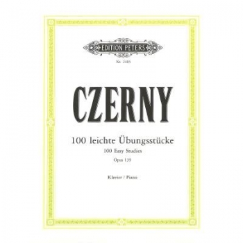 100 leichte Übungsstücke op 139 Klavier Czerny