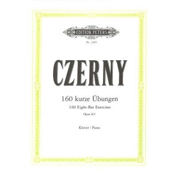160 achttaktige Übungen op 821 Klavier Czerny