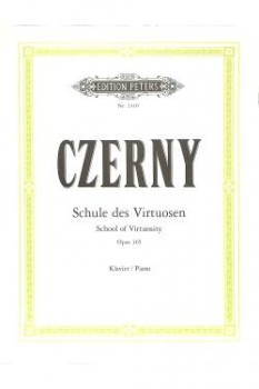 Schule des Virtuosen op 365 Klavier Czerny
