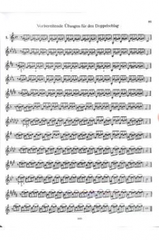 Vollständige Schule für Trompete komplett, Arban