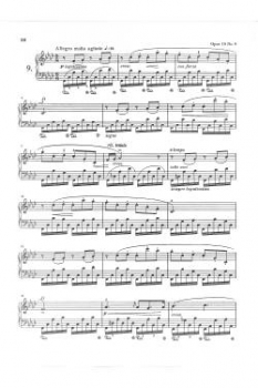 Etüden Klavier, Chopin