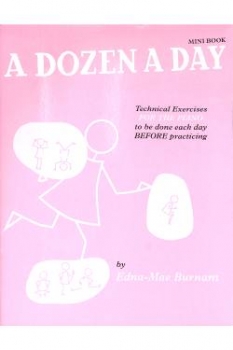 A dozen a day - mini book Klavierübungen