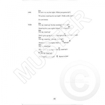 The little black songbook Bob Marley