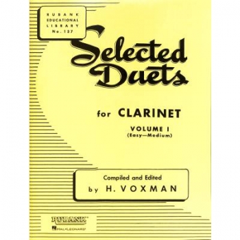 Selected Duets for Clarinet Volume 1 - Easy to Medium