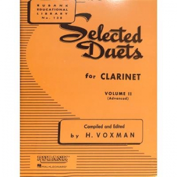 Selected Duets for Clarinet Volume 2 - Advanced