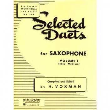 Selected Duets for Saxophone Volume 1 - Easy to Medium