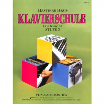 James Bastien Basis Klavierschule für Kinder Band 3