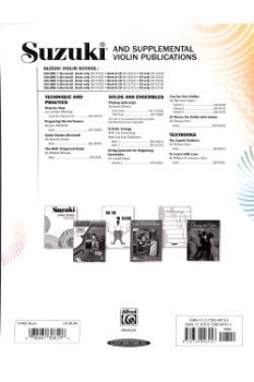 Preview: Suzuki Violin school 3 - revised edition
