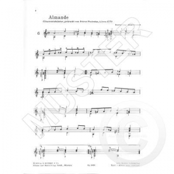 Meine ersten Gitarrenstücke: Meister der Renaissance