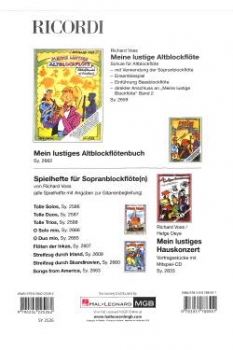 Preview: Meine lustige Blockflöte 2 deutsche und barocke Griffweise