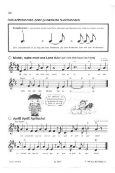 Preview: Meine lustige Blockflöte 2 deutsche und barocke Griffweise