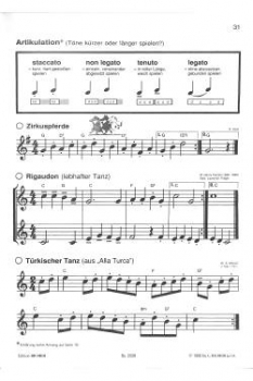Preview: Meine lustige Blockflöte 2 deutsche und barocke Griffweise